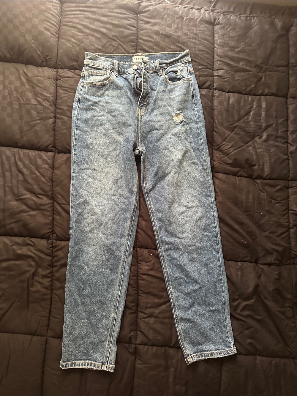 Cello Light Blue Straight-Leg Women’s Jeans